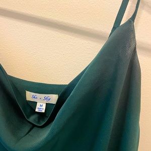 Emerald green bodysuit